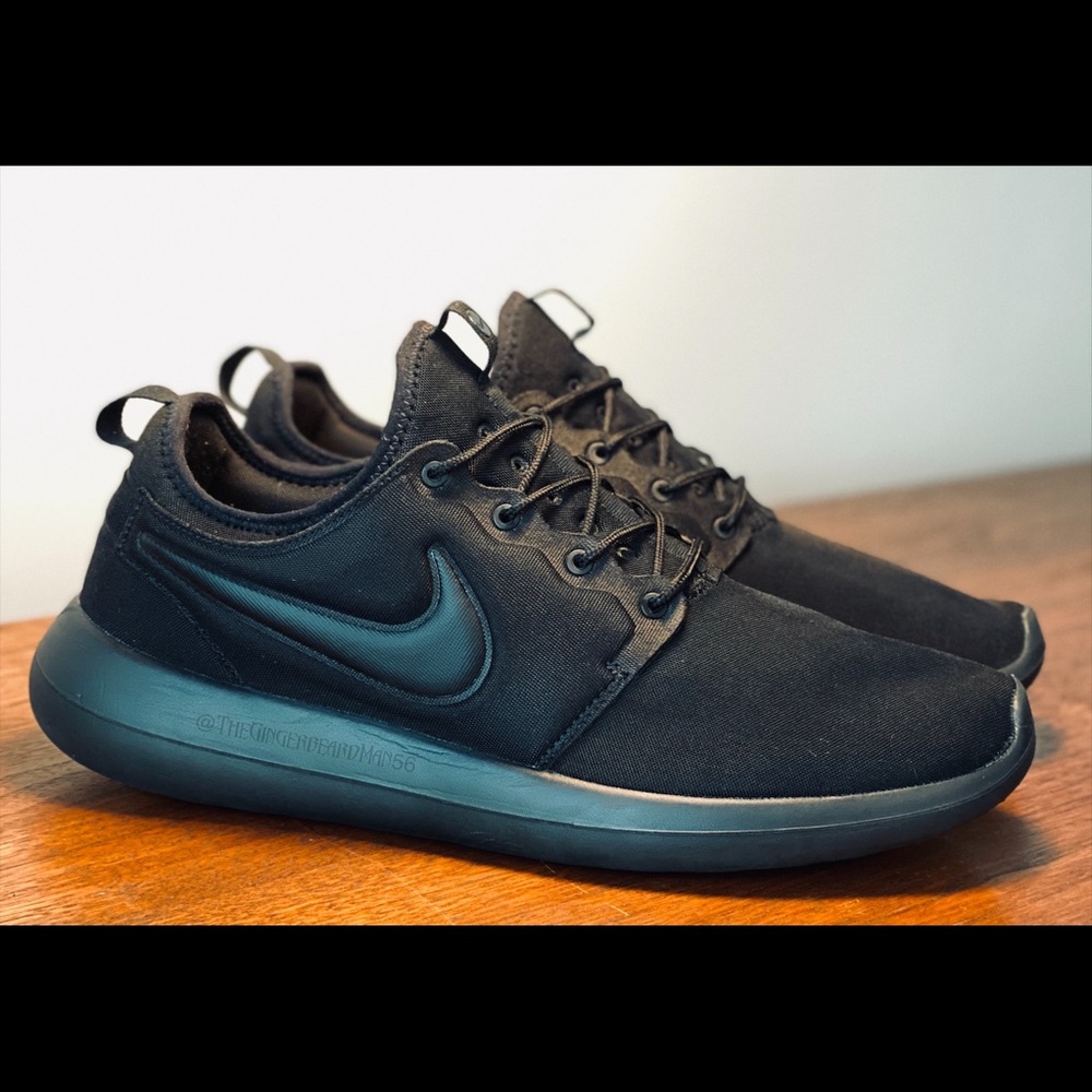 NIKE ROSHE TWO "TRIPLE BLACK"